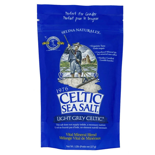 Celtic Sea Salt - Course Ground Light Grey - 1/2 lb