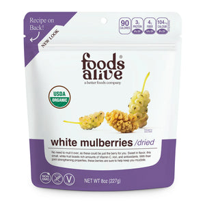 Foods Alive - White Mulberries