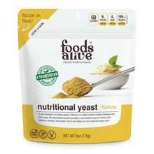 Load image into Gallery viewer, Food Alive - Unfortified Nutritional Yeast Flakes