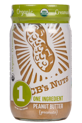 CB's Nuts - Organic Creamunchy Peanut Butter - 16 oz